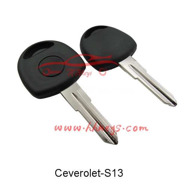 Chevrolet Transponder Key Shell With Left Blade