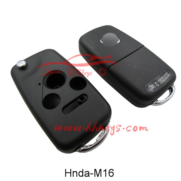 Honda 3+1 Button Modified Flip Key Cover No Buttons