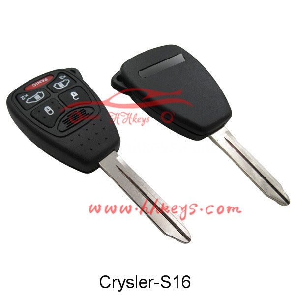 Cheap price Key Cover For Car Keys -
 Chrysler 4+1 Buttons Remote key shell – Hou Hui