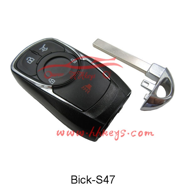 Buick Envision Car Smart Remote Key Shell With Blade