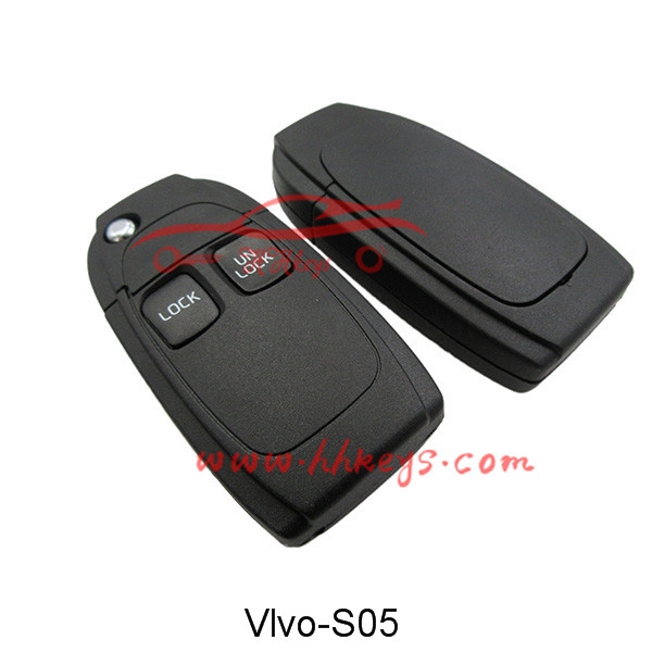 Volvo 2 Button Flip Folding Key Shell Featured Image
