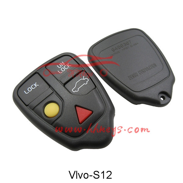 Volvo 5 Knapp Remote Key Case Fob