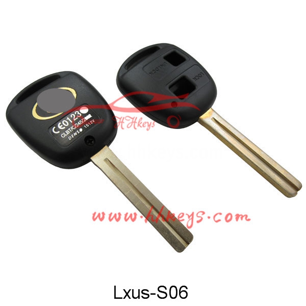 Lexus 2 Button Remote Key Shell With TOY40 Blade (Long)