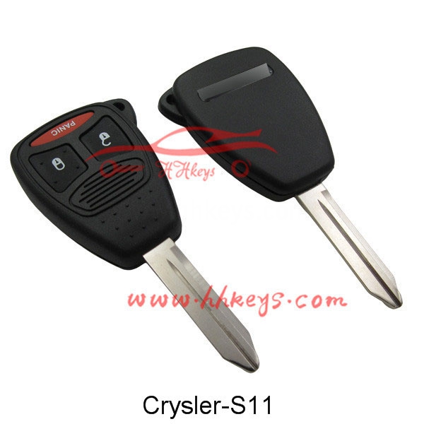 Chrysler 2 + 1 Buttons დისტანციური გასაღები shell