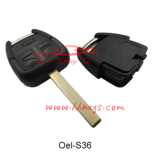 Opel 3 Buttons Remote Key Shell With Light  HU100 Blade