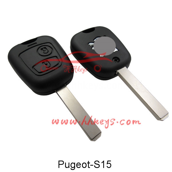 Fast delivery Transponder Chips -
 Peugeot 307 2 Button Remote Key Case – Hou Hui