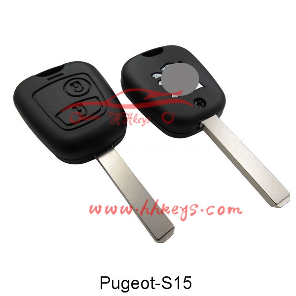 Peugeot 307 2 Button Case Key Jauh