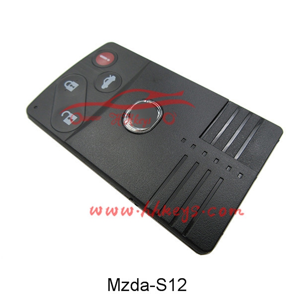 Mazda 3+1 Button Smart Key Card Shell