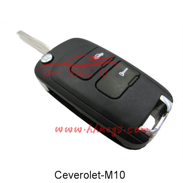 Chevrolet Epica 2 Buttons Modified Flip Key Shell With Right Blade