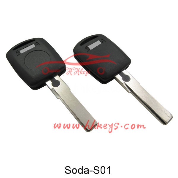 Skoda transponder key shell