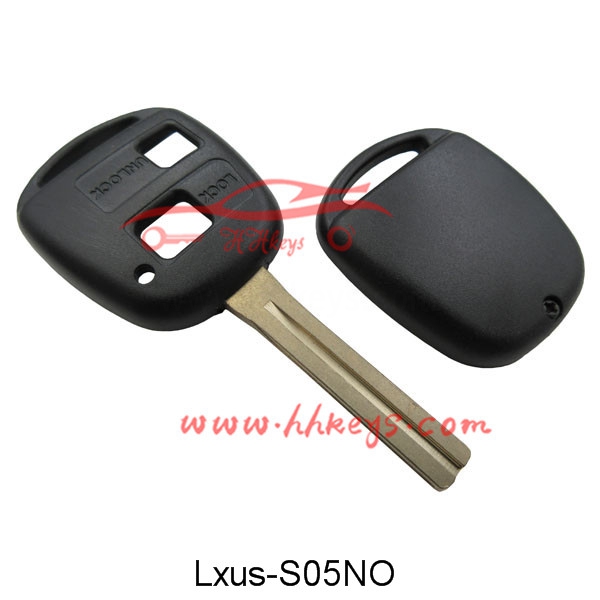 Lexus 2 Button Remote Key Shell No Logo (TOY48 Blade)