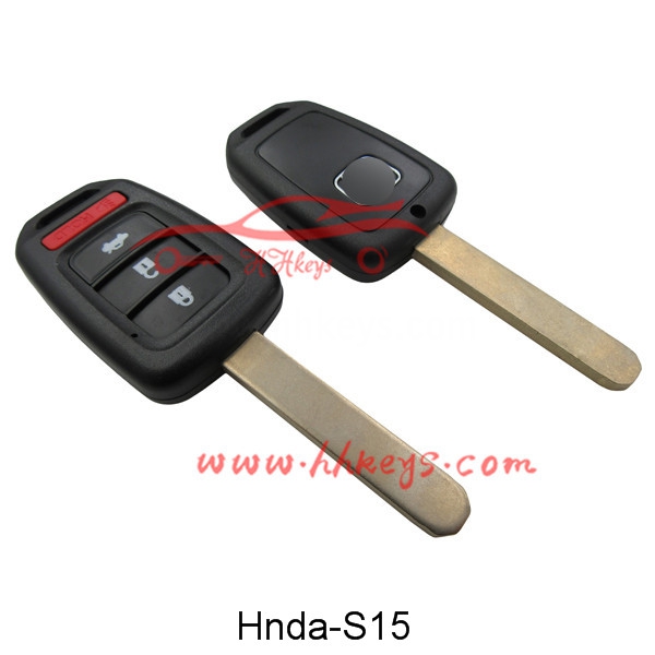 Honda 3 + 1 Inkinobho Remote igobolondo ukhiye