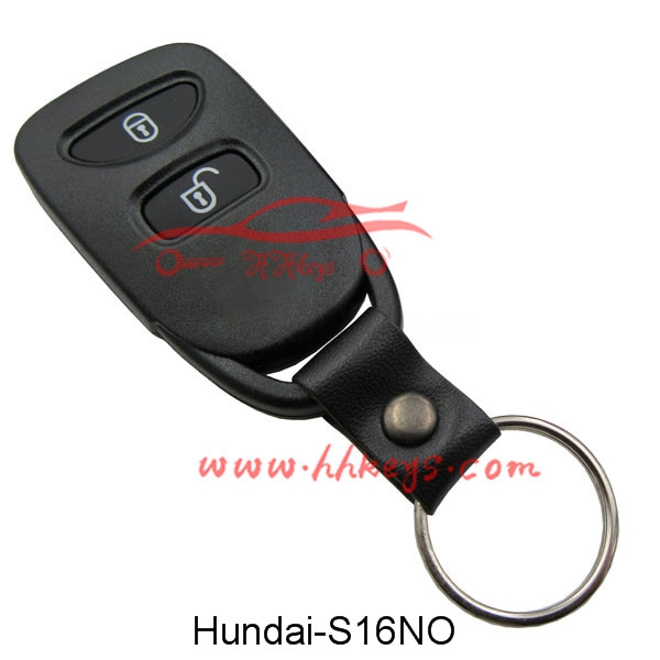 Factory source Car Remote Key System -
 Hyundai Elantra 2 Buttons Remote Key Shell No Logo – Hou Hui