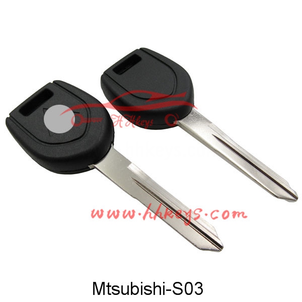 Mitsubishi Transponder Key Shell With Left Blade
