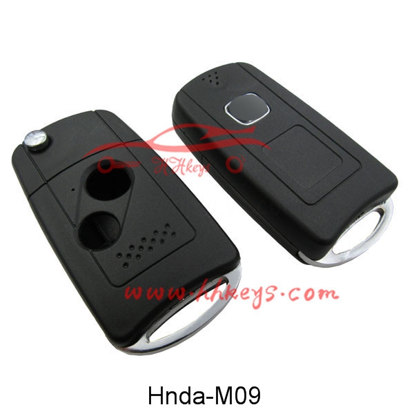 Best quality Key Programmer For All Cars -
 Honda 2 Buttons Modified Flip Key Shell No Buttons – Hou Hui