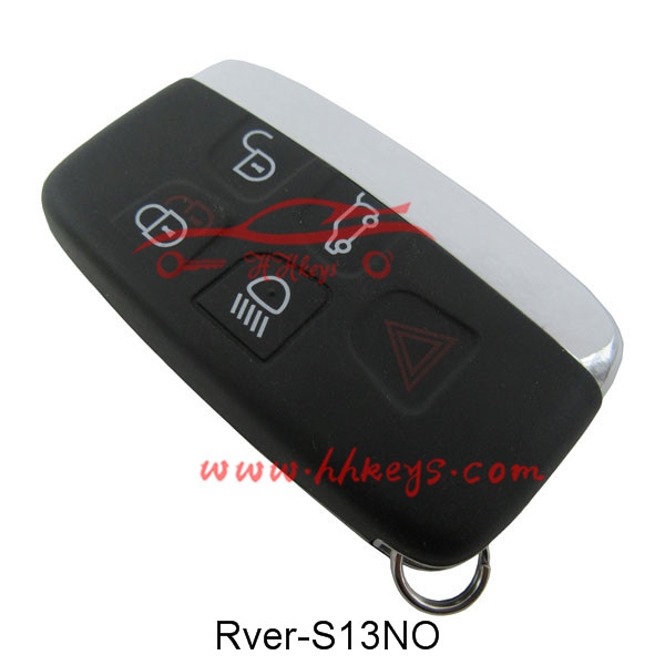 Land Rover Evoque 4+1 Button Smart Car Key Shell No Logo