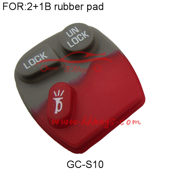 GMC 2+1 Buttons Rubber Pad