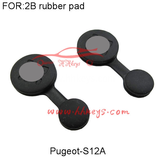 Peugeot 2 Button Rubber Pad For Replacement