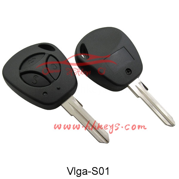 Volga Lada 3 Button Remote Key Shell
