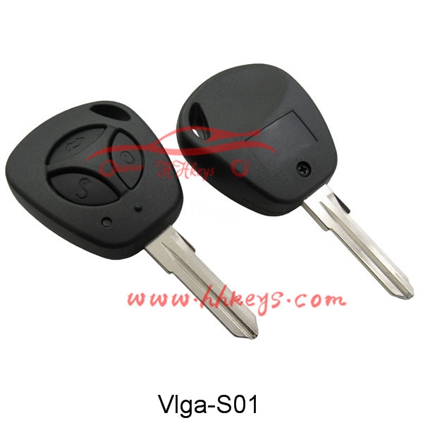 Volga Lada 3 Button Remote բանալի Shell