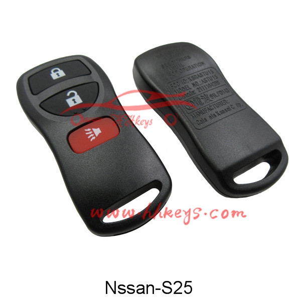 New Arrival China Car Remote Key -
 Nissan 2+1 Buttons remote key shell – Hou Hui