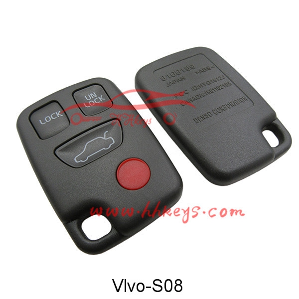 OEM Customized Remote Car Key With 433mhz -
 Volvo 3+1 Button Keyless Remote Key Fob – Hou Hui