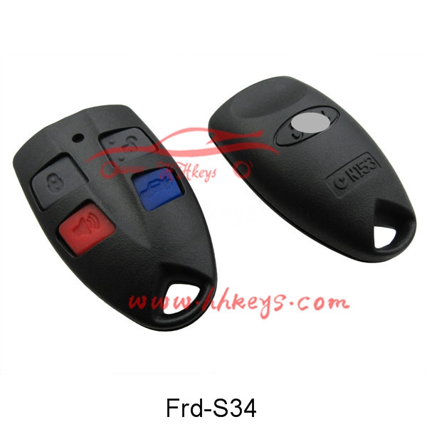 Ford 3+1 Buttons Remote key shell