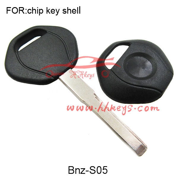 Benz Transponder Key Shell With HU64 Blade No Logo