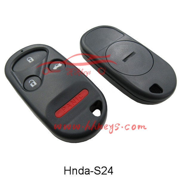 New Fashion Design for Blank Car Key -
 Honda 4 Button Keyless Remote Key Fob – Hou Hui