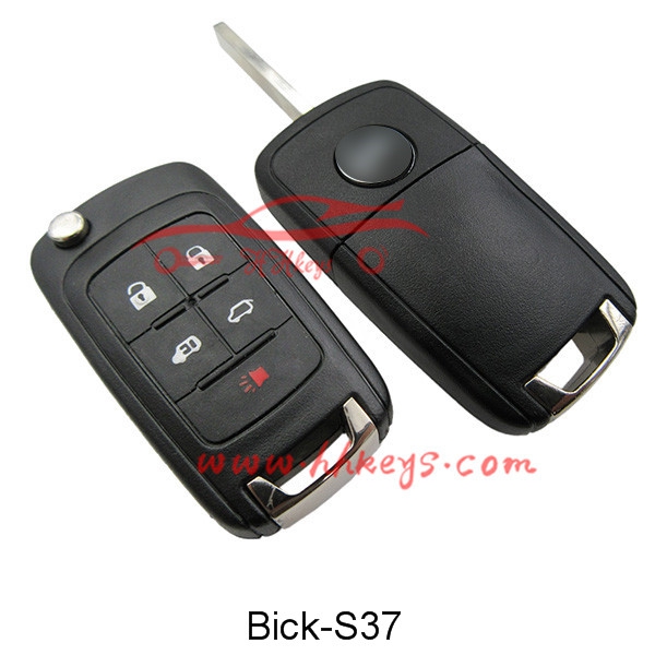 High reputation Car Keys Whole Sale -
 Buick 4+1 buttons Remote key shell – Hou Hui