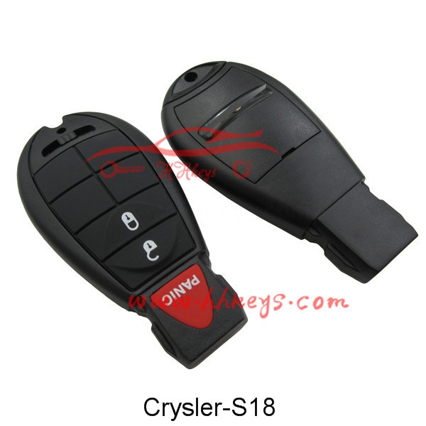 China wholesale 7936 Transponder Chip -
 Chrysler 2+1 Buttons Smart key shell With Blade – Hou Hui