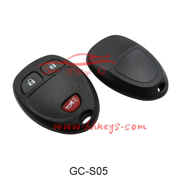 GM 2+1 Button Keyless Remote Key Shell