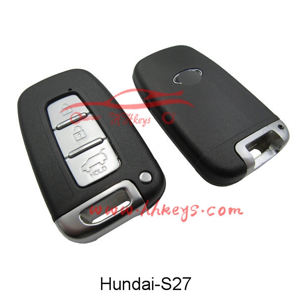 Hyundai 3 Buttins Remote key shell