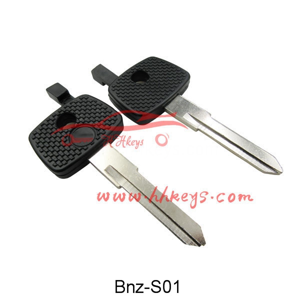 Benz Transponder Key Shell With YM15 Blade（Marked Logo）
