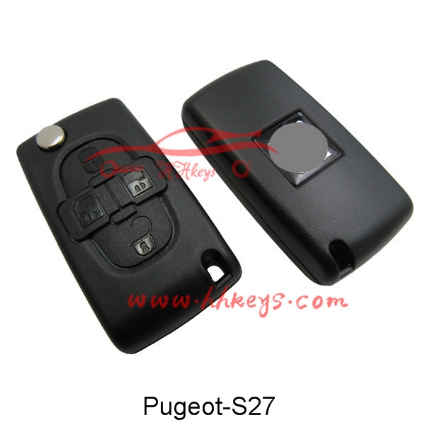 High definition Diagnostic Tools -
 Peugeot/Citroen 4 Button Flip Key Shell (VA2,CE0536) – Hou Hui