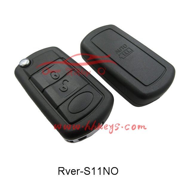 Land Rover 3 አዝራር ቁልፍ Fob ምንም አርማ ይግለጡ (HU101 Blade)