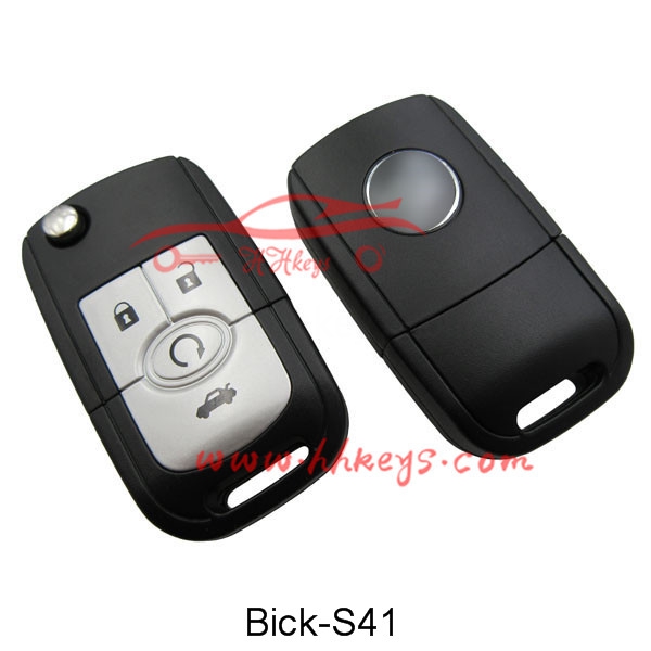 Factory Cheap Hot Zed Full Key Programmer -
 Buick Excelle 4 Buttons Flip Key Shell – Hou Hui