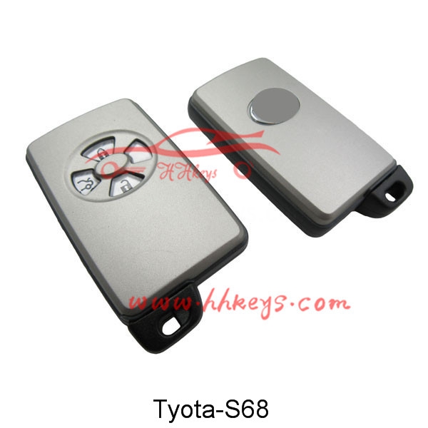 Factory wholesale Tpx4 Transponder Chip -
 Toyota 3 Buttons Smart key shell – Hou Hui