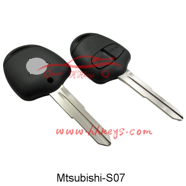 Mitsubishi 2 Buttons Remote Key Shell With Left Blade