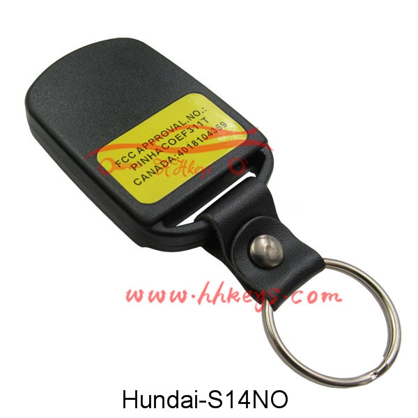 Hyundai Sonata 3 Buttons Remote Key Shell No Logo