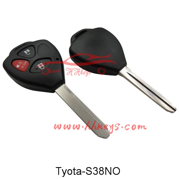 Discountable price 4c Auto Cn3 Transponder Chip -
 Toyota 2+1 Buttons Remote key shell – Hou Hui