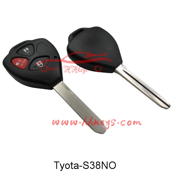 Toyota 2+1 Buttons Remote key shell