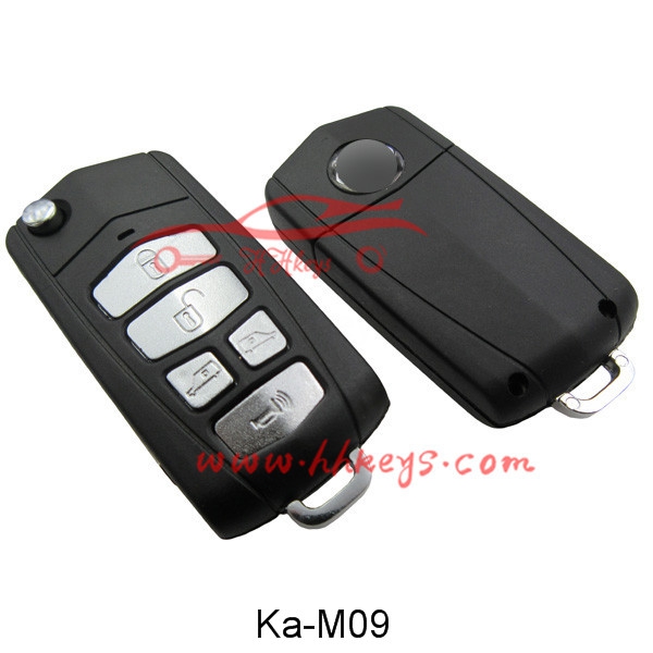 Kia Grand Carnival 5 Button Modified Flip Key Blank