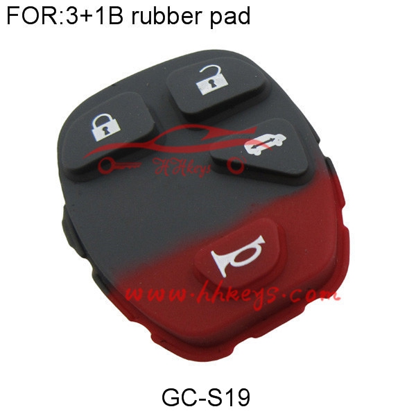 GM 3 + 1 Buttons Rubber Pad