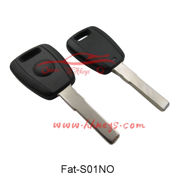 OEM Manufacturer China Replacement Key Case 3 Button Remote Key Shell (black) for FIAT Key 500 Case Cover Auto Parts Siliver