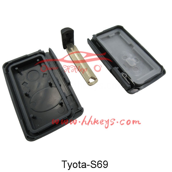 Toyota 4 Buttons Smart key shell