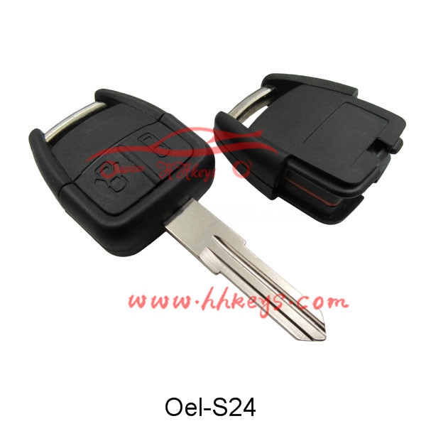 New Style Opel 2 Button Remote Shell With HU46 Right Blade