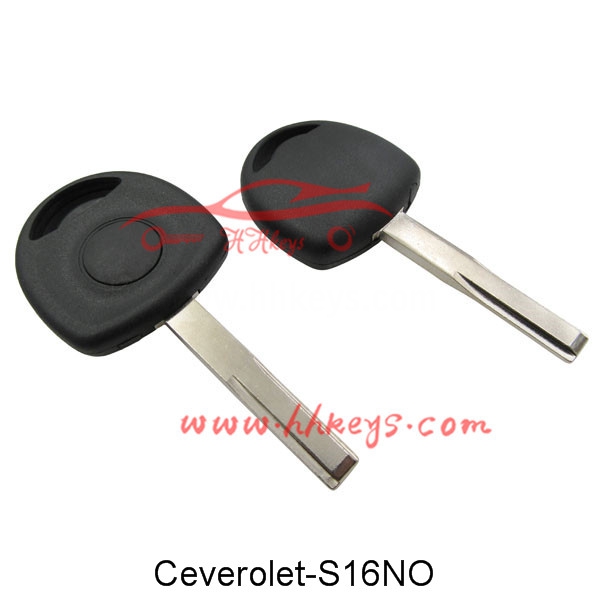 Chevrolet Transponder key shell With HU43 Blade Without Logo
