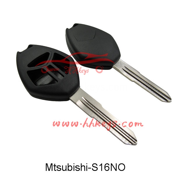 Mitsubishi 3 Buttons Remote Key Shell With Right Blade No Logo No Button