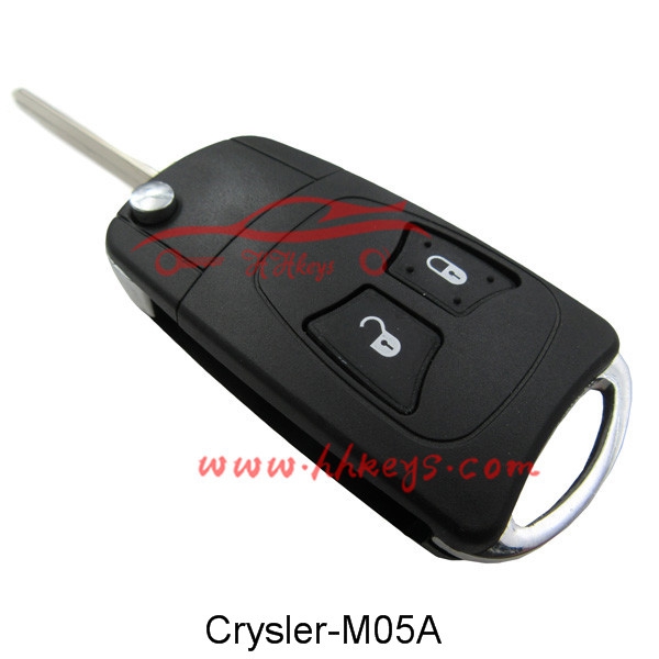Factory Free sample Folding Car Key Case -
Chrysler 2 Buttons Modified Remote key shell – Hou Hui detail pictures